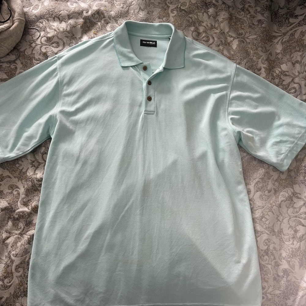 Men's Light Blue Polo Shirt
